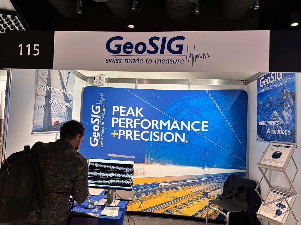 GeoSIG's booth at #EGU23